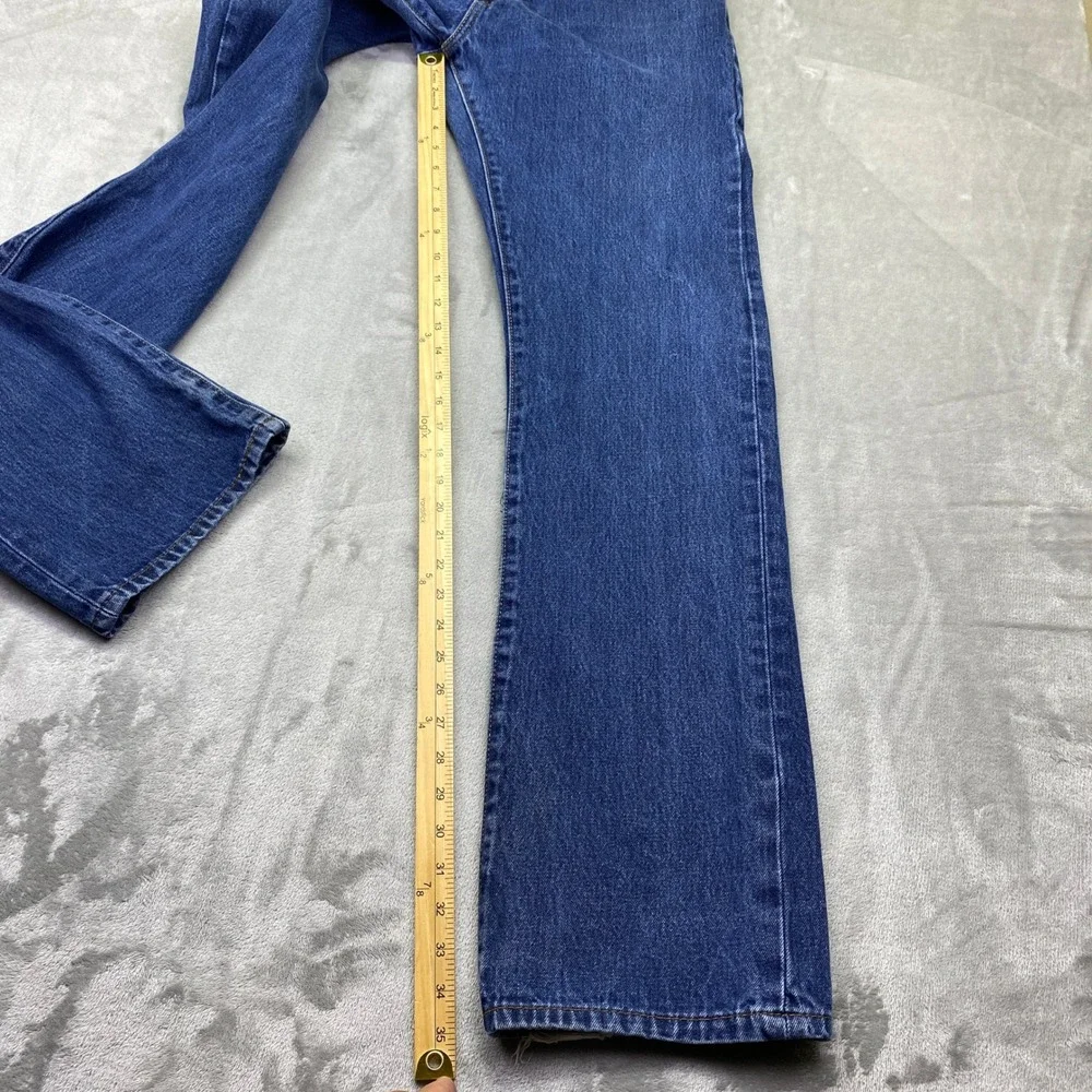 Levi Strauss 517 Bootcut Jeans Medium Wash Sz 34 Fits 33